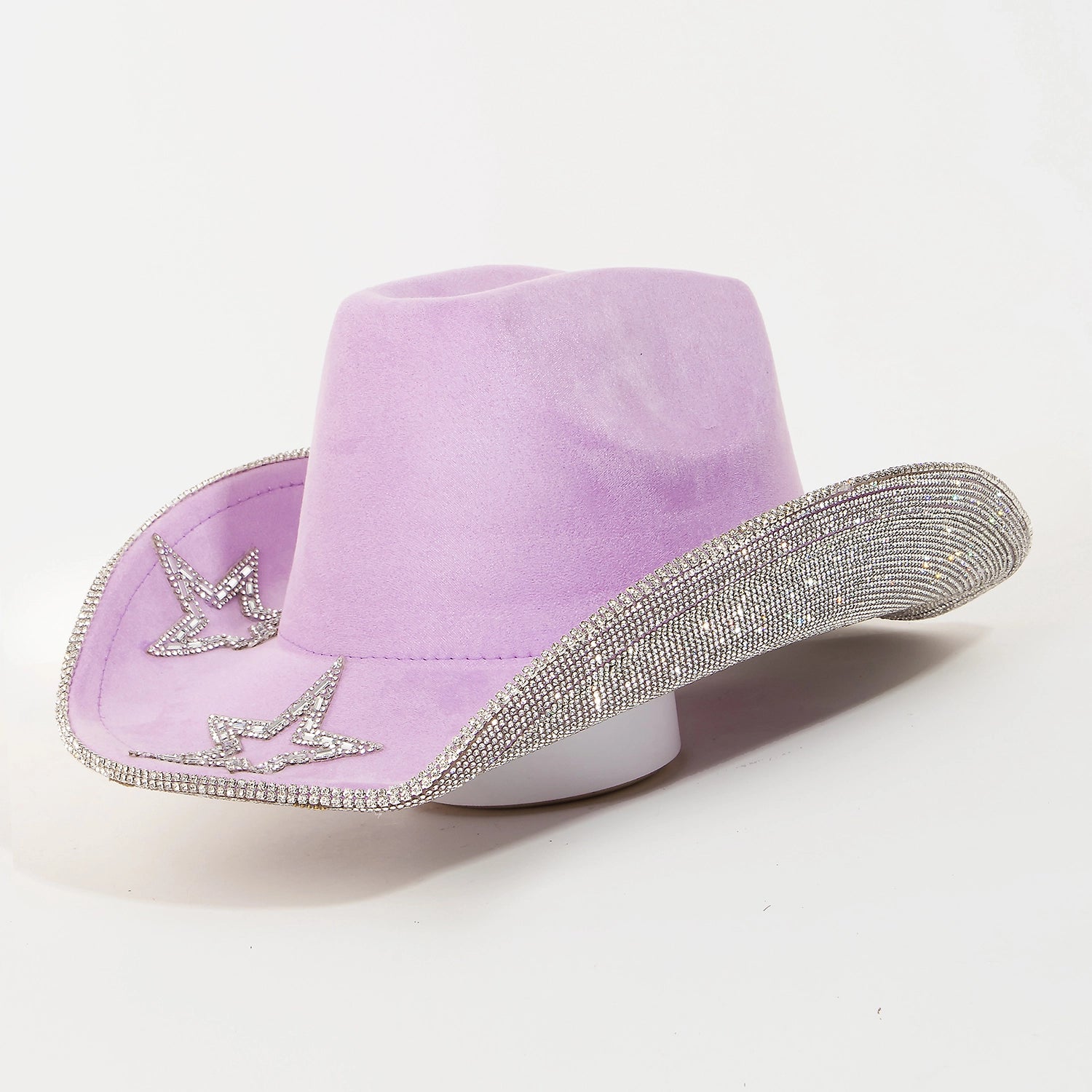 Purple cowgirl hat on sale