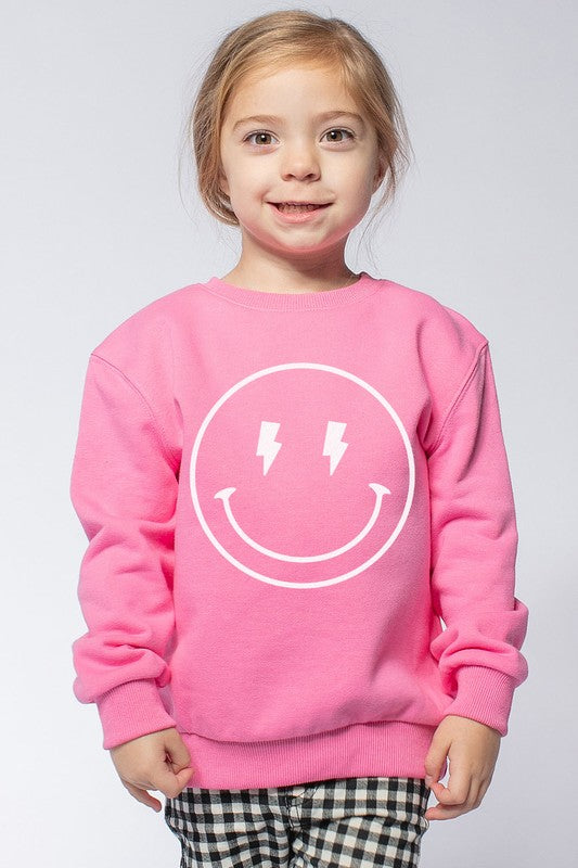 Smiley outlet face sweatshirt